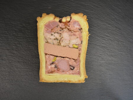 PÂTÉ EN CROUTE PINTADE FERMIÈRE AUX MORILLES - 200 gr