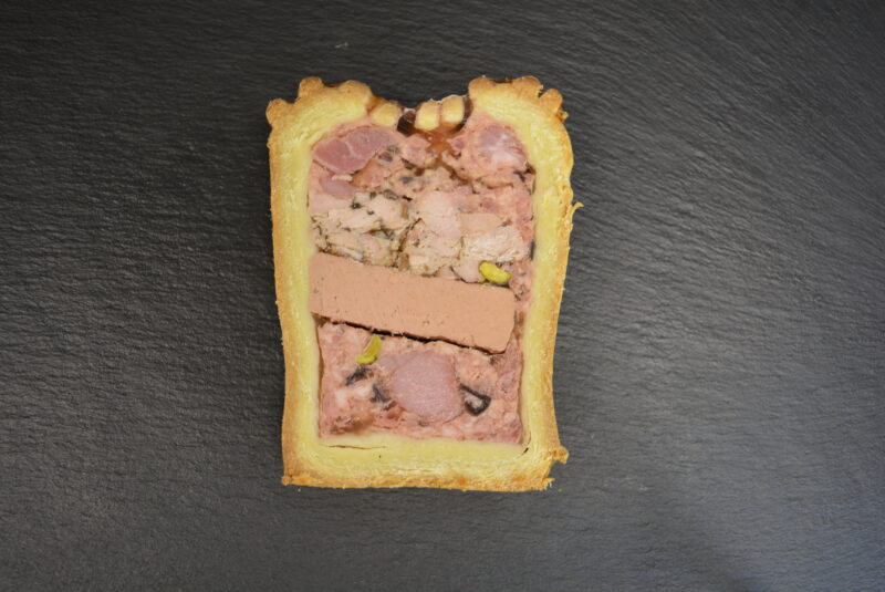 PÂTÉ EN CROUTE PINTADE FERMIÈRE AUX MORILLES - 200 gr