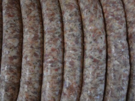 Saucisse de veau thym citron - 200 gr