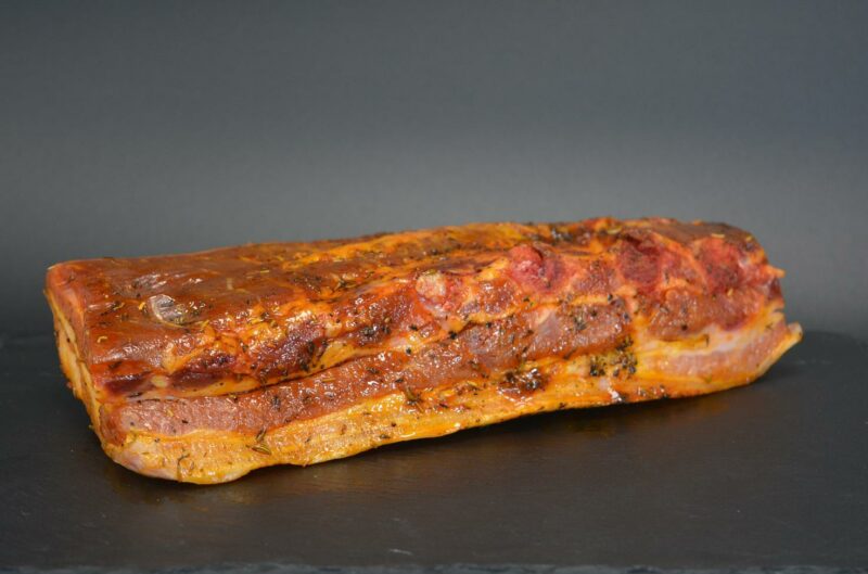 TRAVERS DE PORC MARINÉ - 500 gr