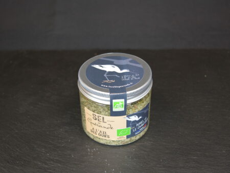 SEL DE GUÉRANDE À L'AIL DES OURS - 150 GR