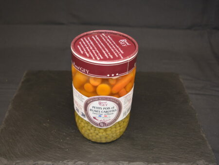 PETITS POIS ET JEUNES CAROTTES 660 GR